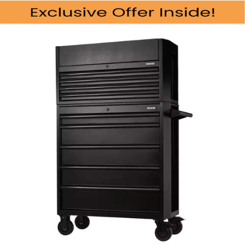 Draper 24248 BUNKER® 9 Drawer Combined Roller Cabinet and Tool Chest, 36