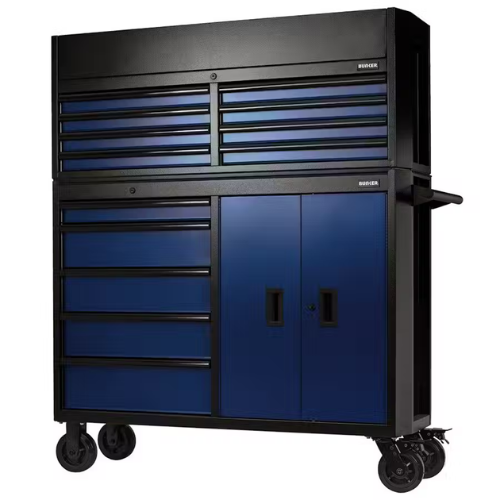 Draper 24254 Bunker® 13 drawer combined roller cabinet and tool chest, 52 Blue
