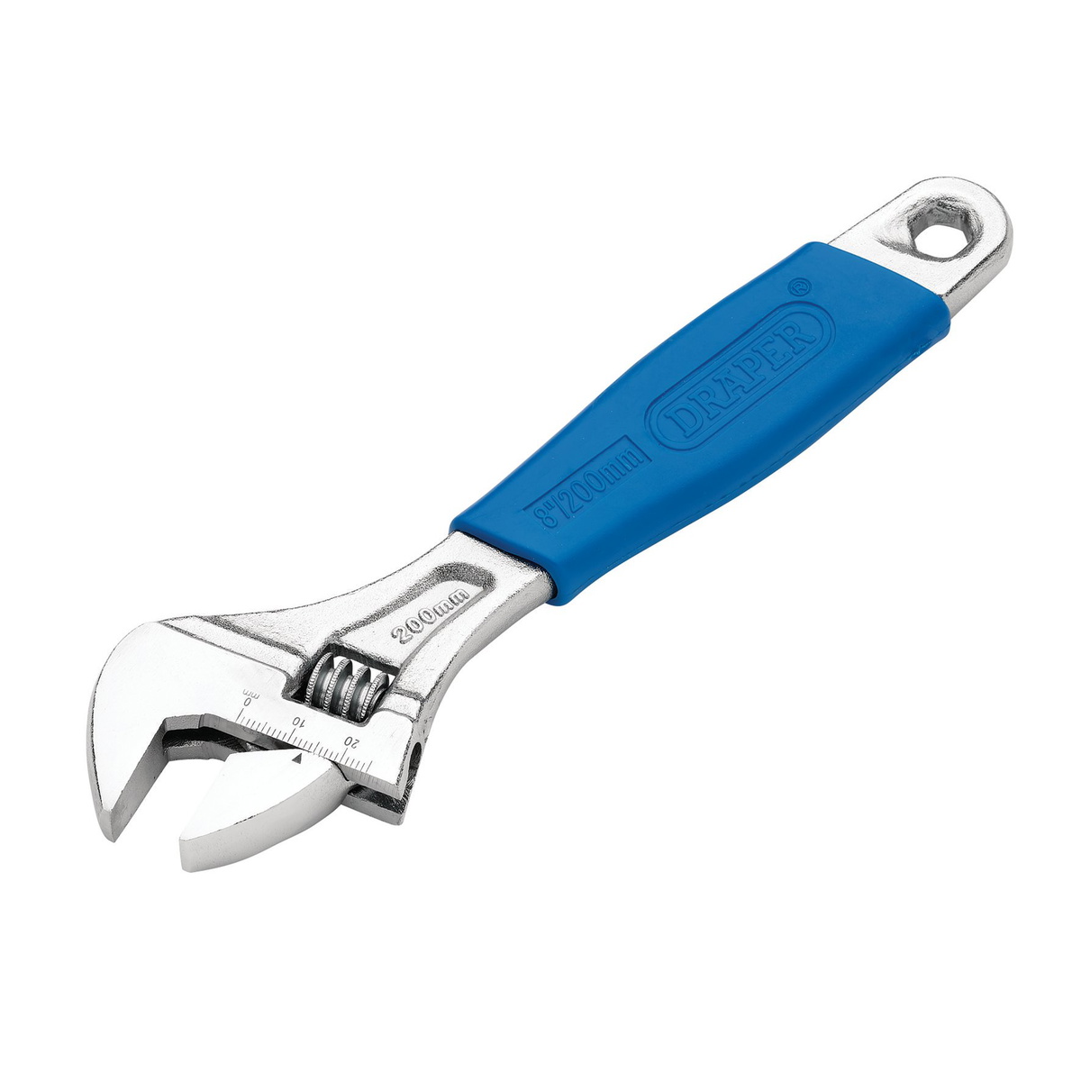 Draper 24792 Adjustable Wrench 200mm 24mm Crescent-Type