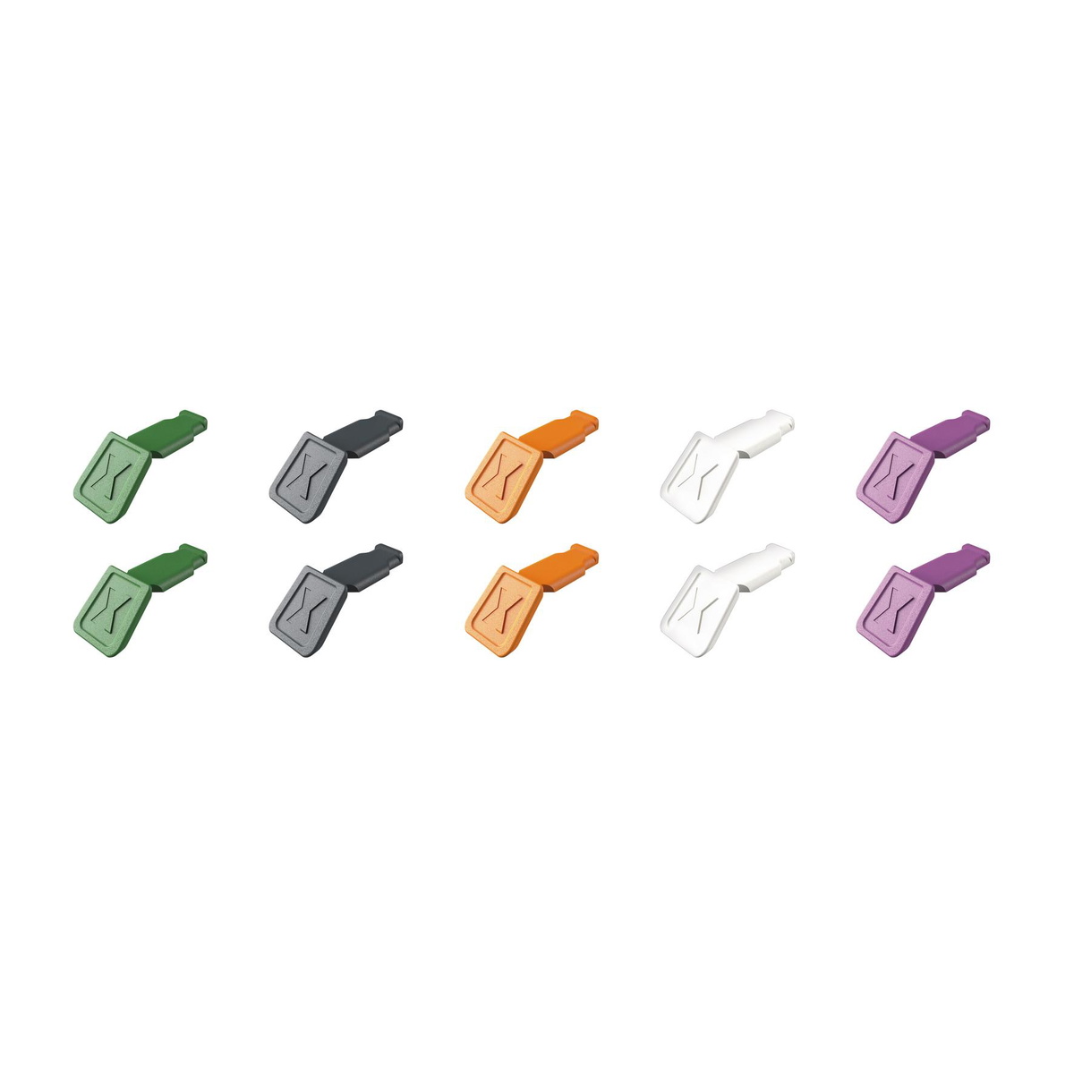 Draper 25073 KNIPEX ColorCode Clips Colour Mix 2 10 Piece