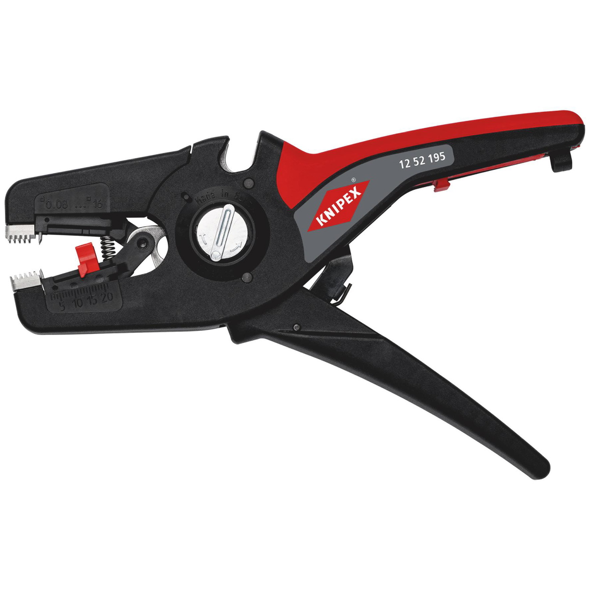 Draper 25183 KNIPEX PreciStrip16® Automatic Insulation Stripper 190mm