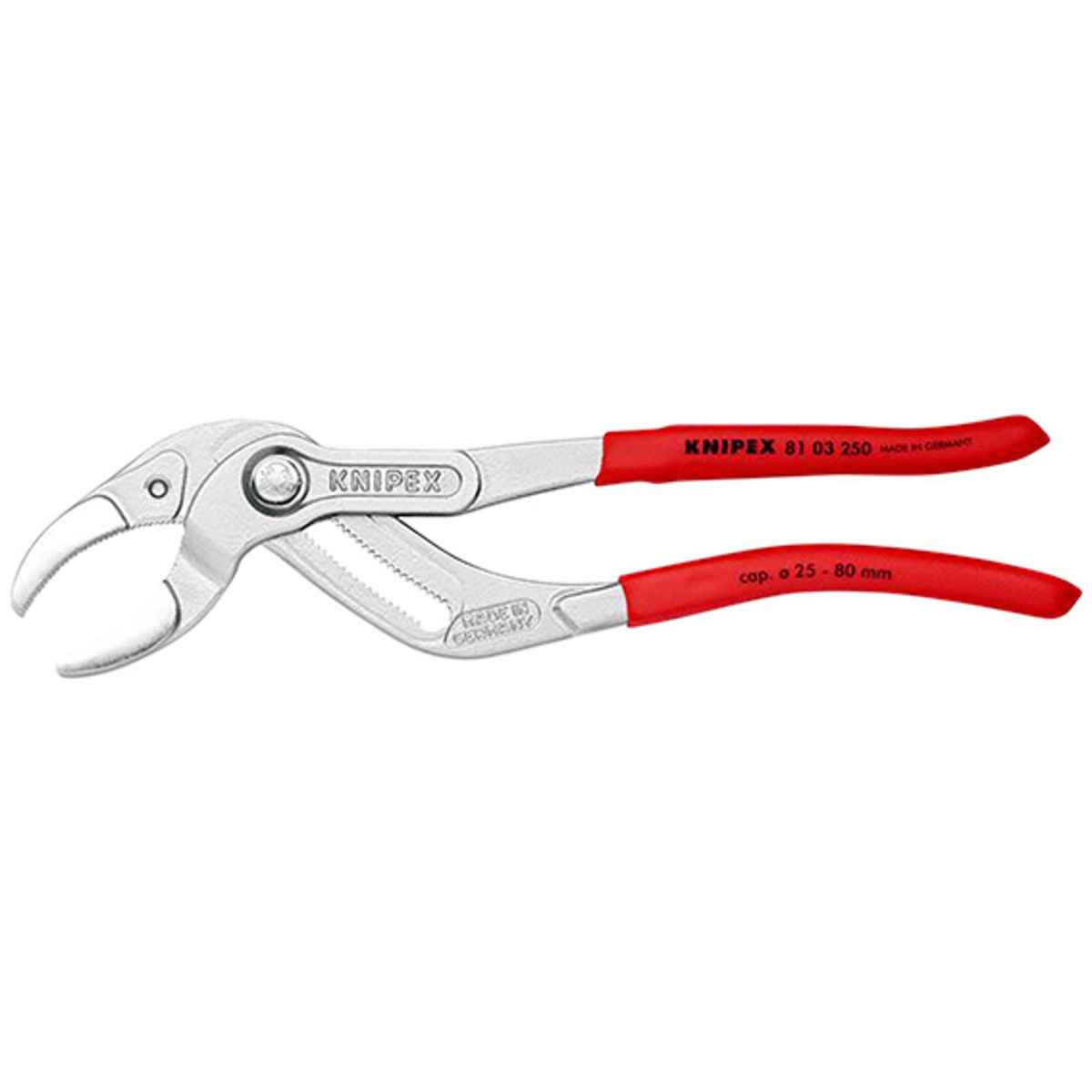 Draper 25661 KNIPEX 81 03 250 SB Siphon Connector Pliers 250mm