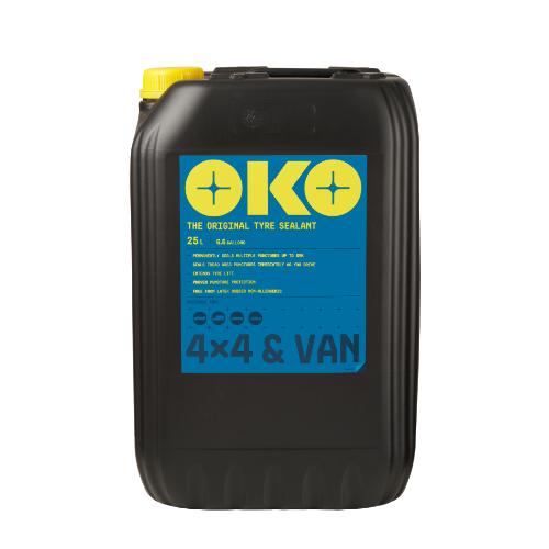 OKO OK013 4x4 & Van Tyre Sealant 25L | Seals Punctures Up to 5mm