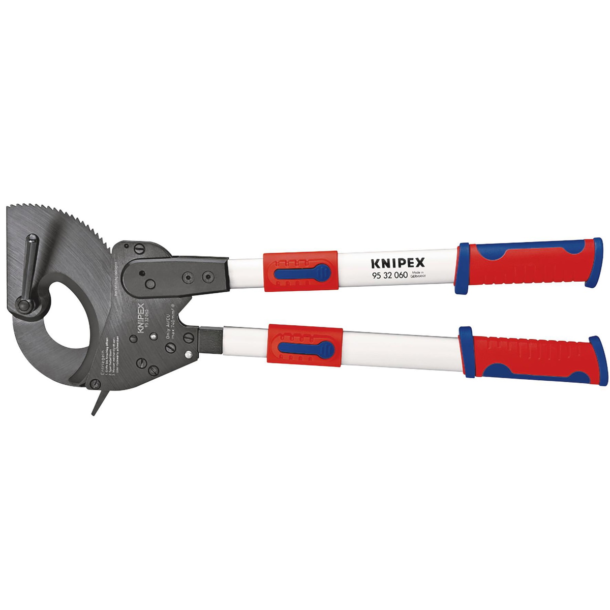 Draper 26125 KNIPEX 95 32 060 Ratchet Cable Cutter 630mm