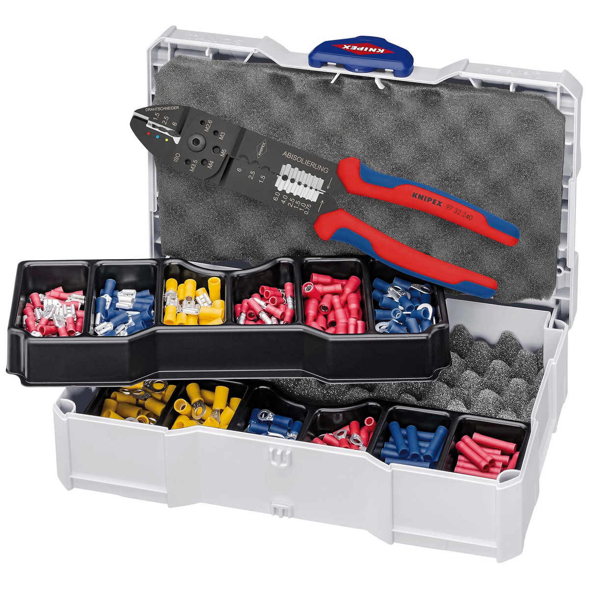 Draper 26151 KNIPEX 97 90 26 Crimp Assortment 13 Parts 265mm
