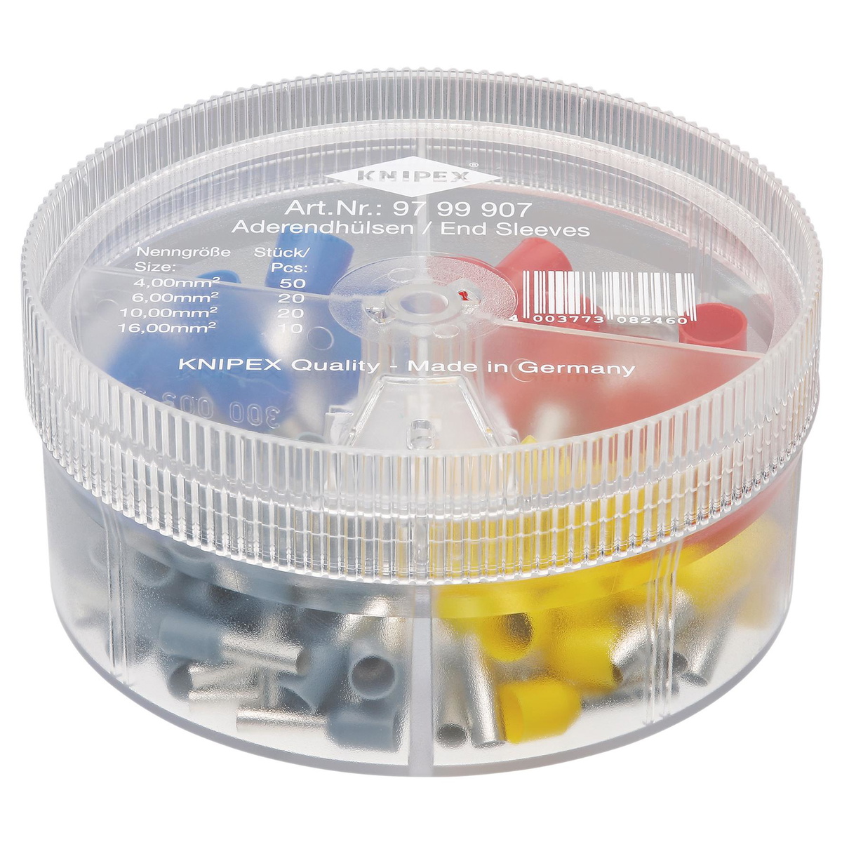 Draper 26153 KNIPEX 97 99 907 Insulated Wire Ferrule Assortment