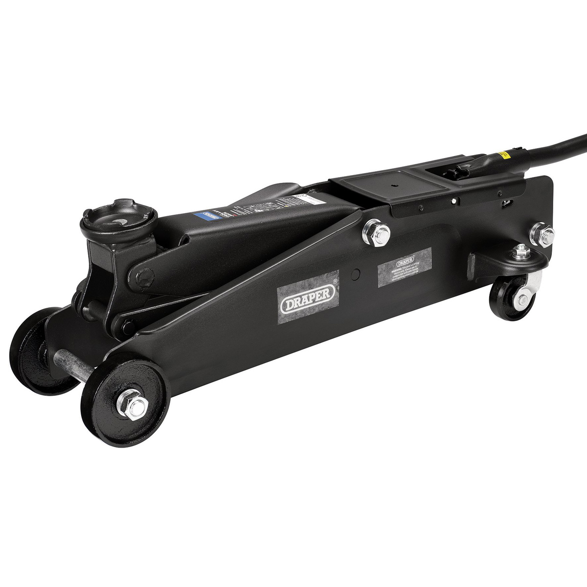 Draper 27635 3 Tonne Trolley Jack Black EN1494