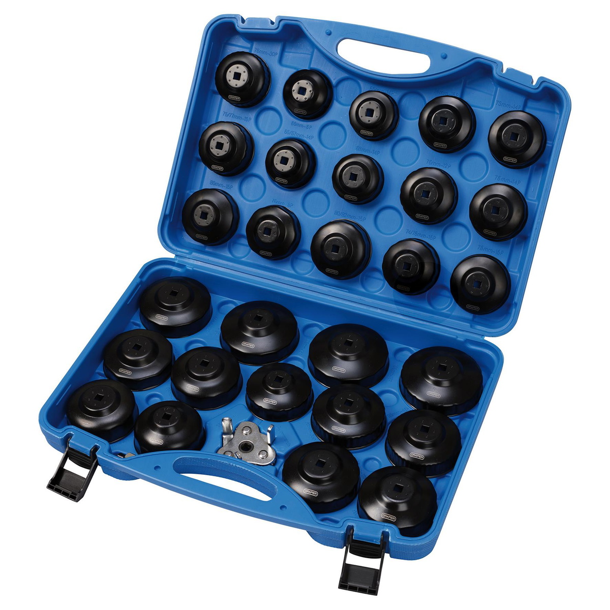 Draper 27752 Oil Filter Cap Wrench Set 30 Piece