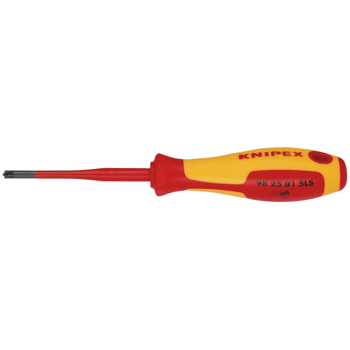 Draper 28057 Knipex 98 25 01 SLS VDE Screwdriver PZ/S1 x 80mm
