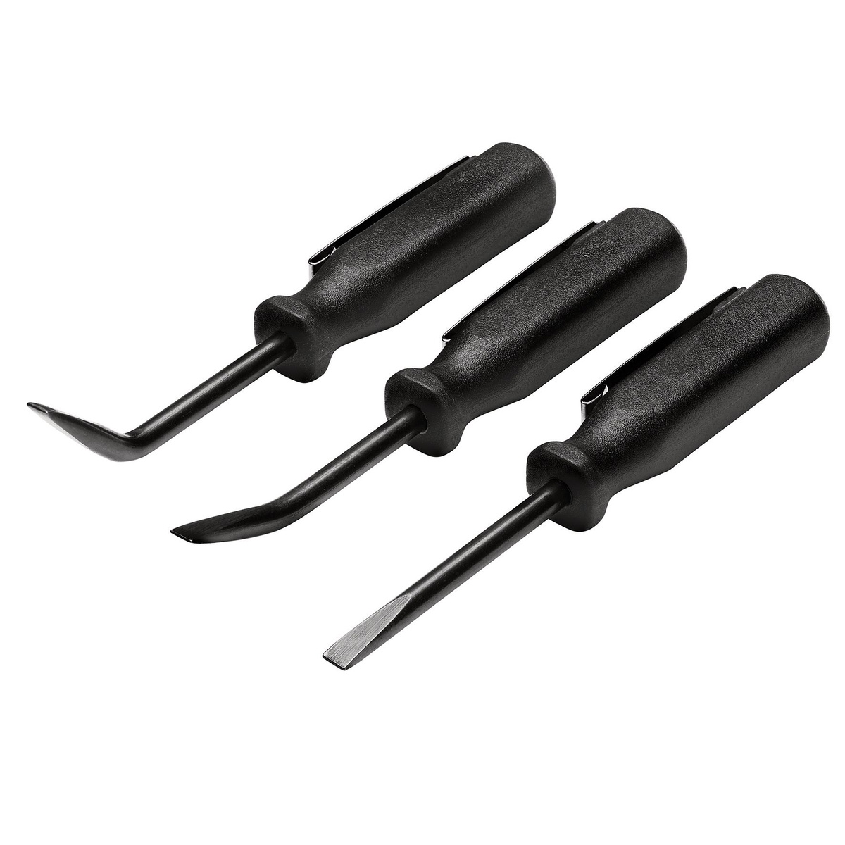 Draper 29729 Mini Pry Bar Set 125mm Black 3 Piece