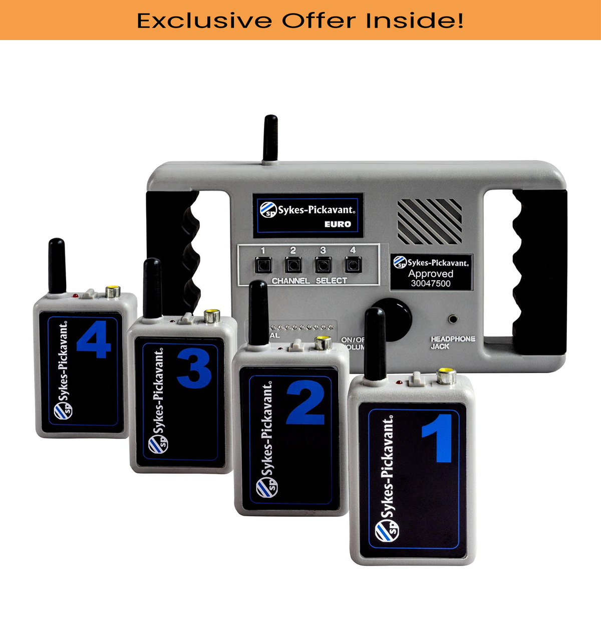 Sykes Pickavant 30047500 Wireless Diagnostic Listening Tool Kit - "Chassisear"
