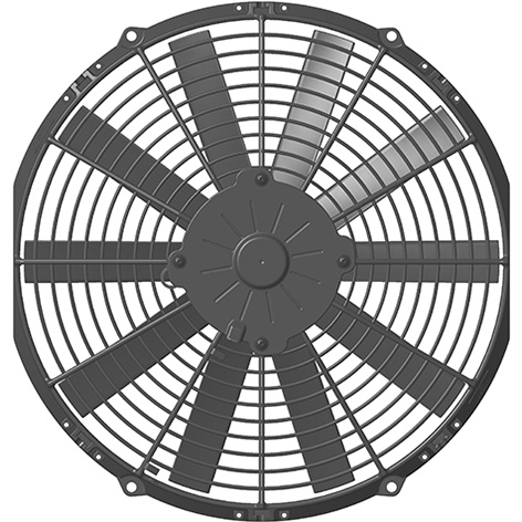 Brushed Axial Fans - VA13-AP9/C-35A - 330mm - 12V - SPAL - 30100398
