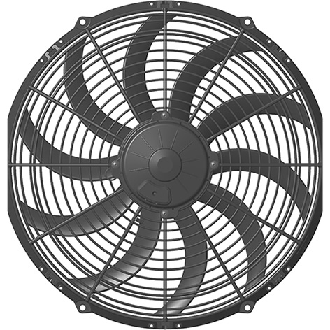 Brushed Axial Fans - VA08-AP71/LL-53S - 350mm - 12V - SPAL - 30102056