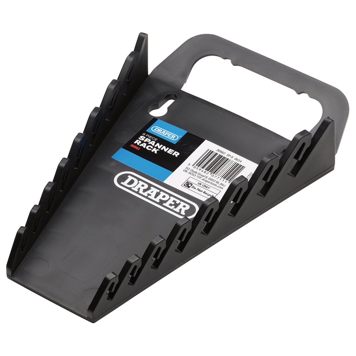Draper 30962 Spanner Rack 8-Spanner Capacity