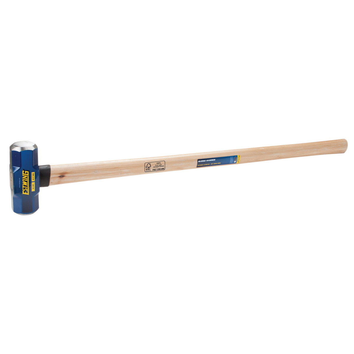 Draper 31302 Estwing ESH-636W Hickory Sledge Hammer 6lb