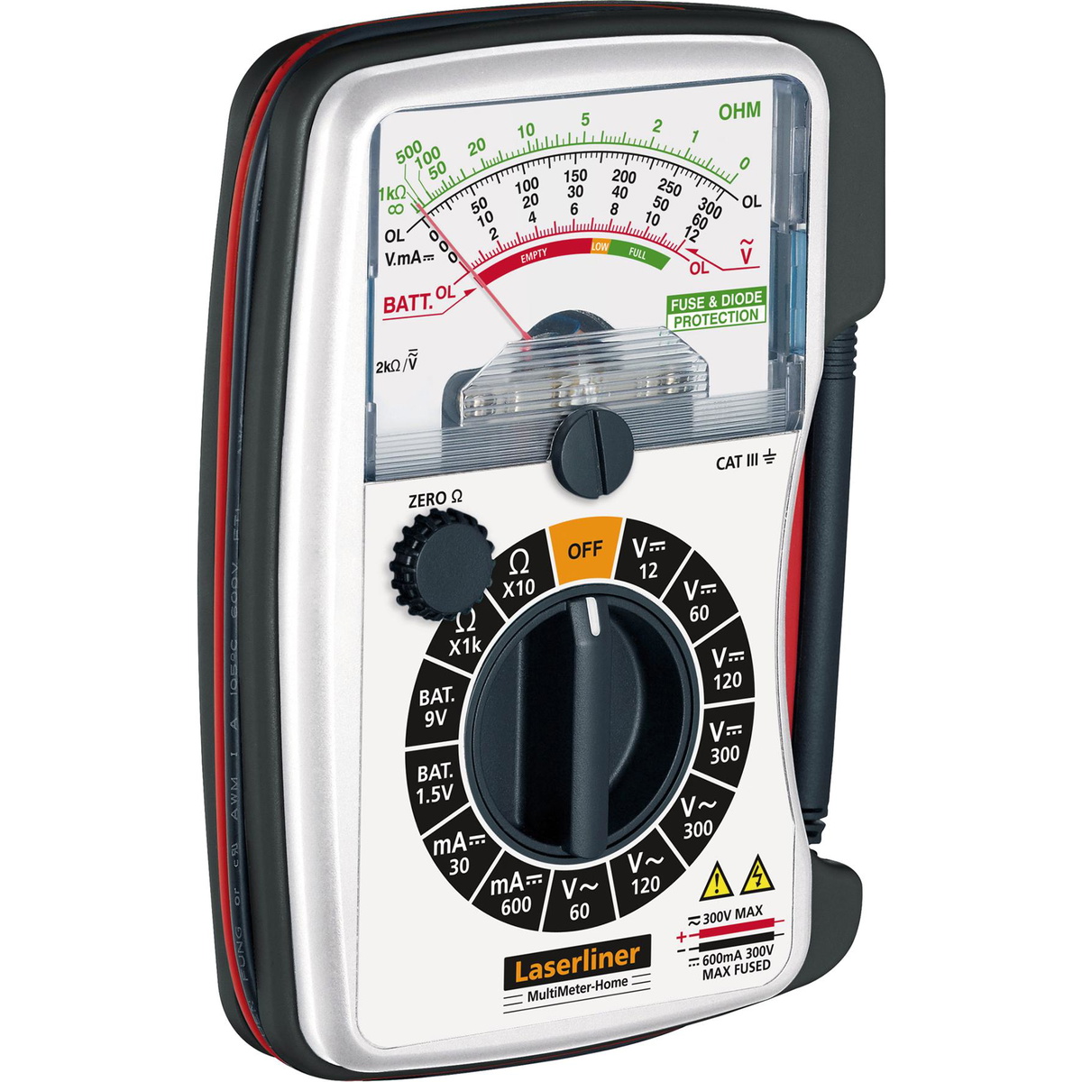Draper 32072 Laserliner MultiMeter-Home Analogue Multimeter