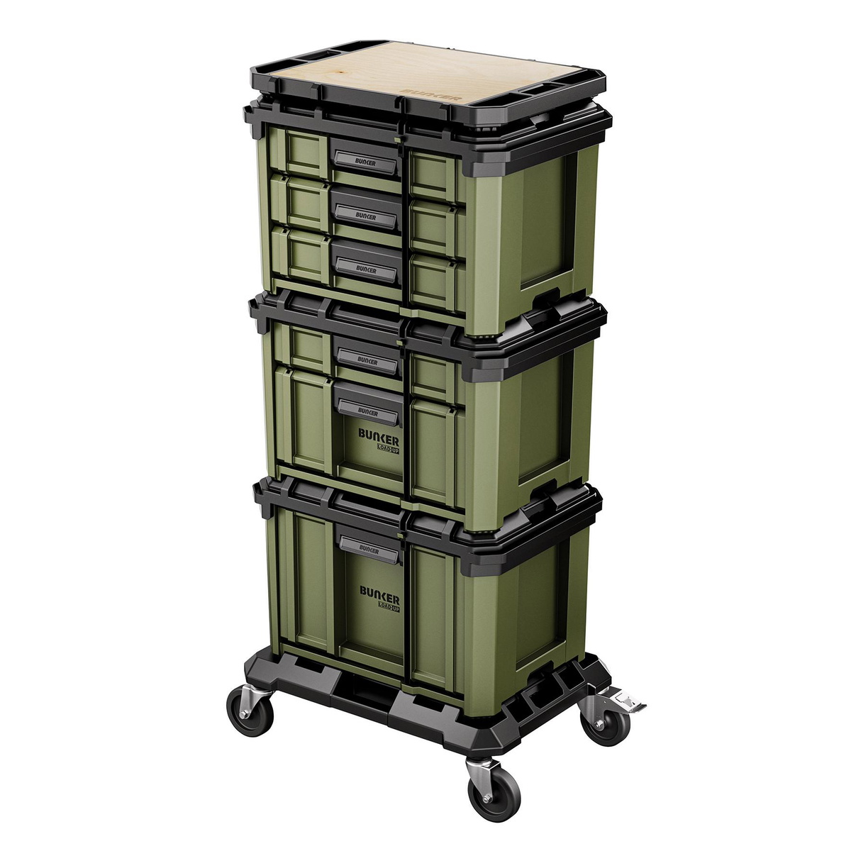 Draper 32261 BUNKER Load-Up Drawer Stacking System 5 Piece
