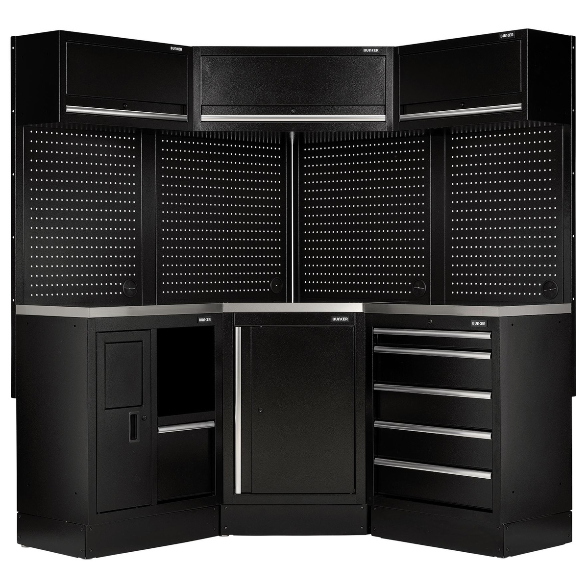 Draper 32521 BUNKER 18-Piece Modular Storage Corner Combo 3454mm
