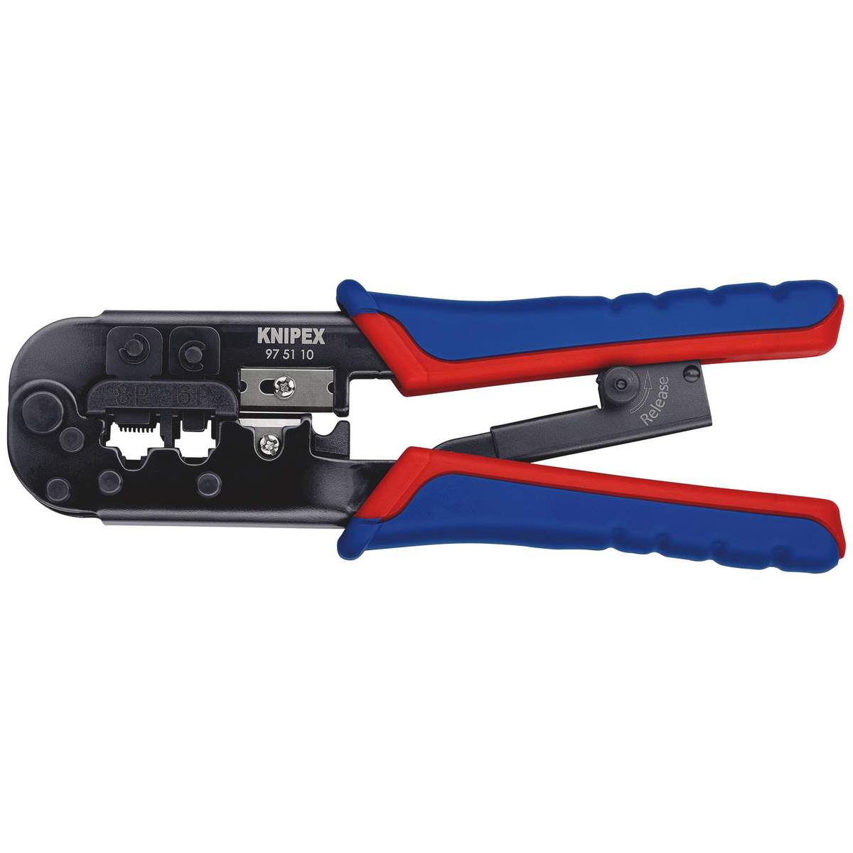 Draper 34060 KNIPEX 97 51 10 SB Crimping Pliers Western Plugs 190mm