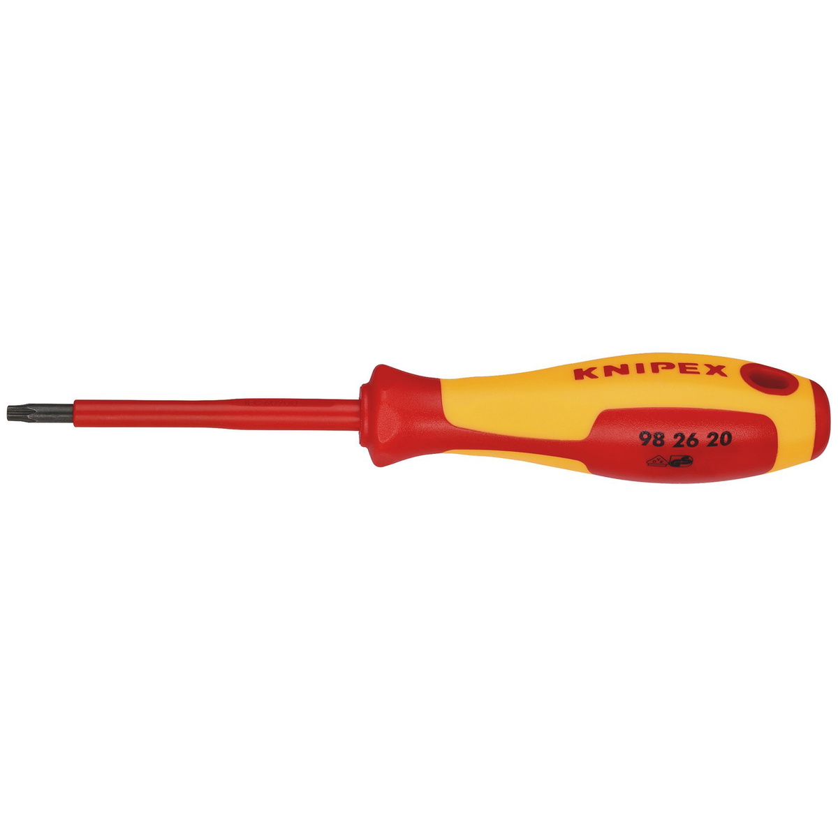 Knipex 34660 VDE Insulated Torx Screwdriver TX20 x 80mm