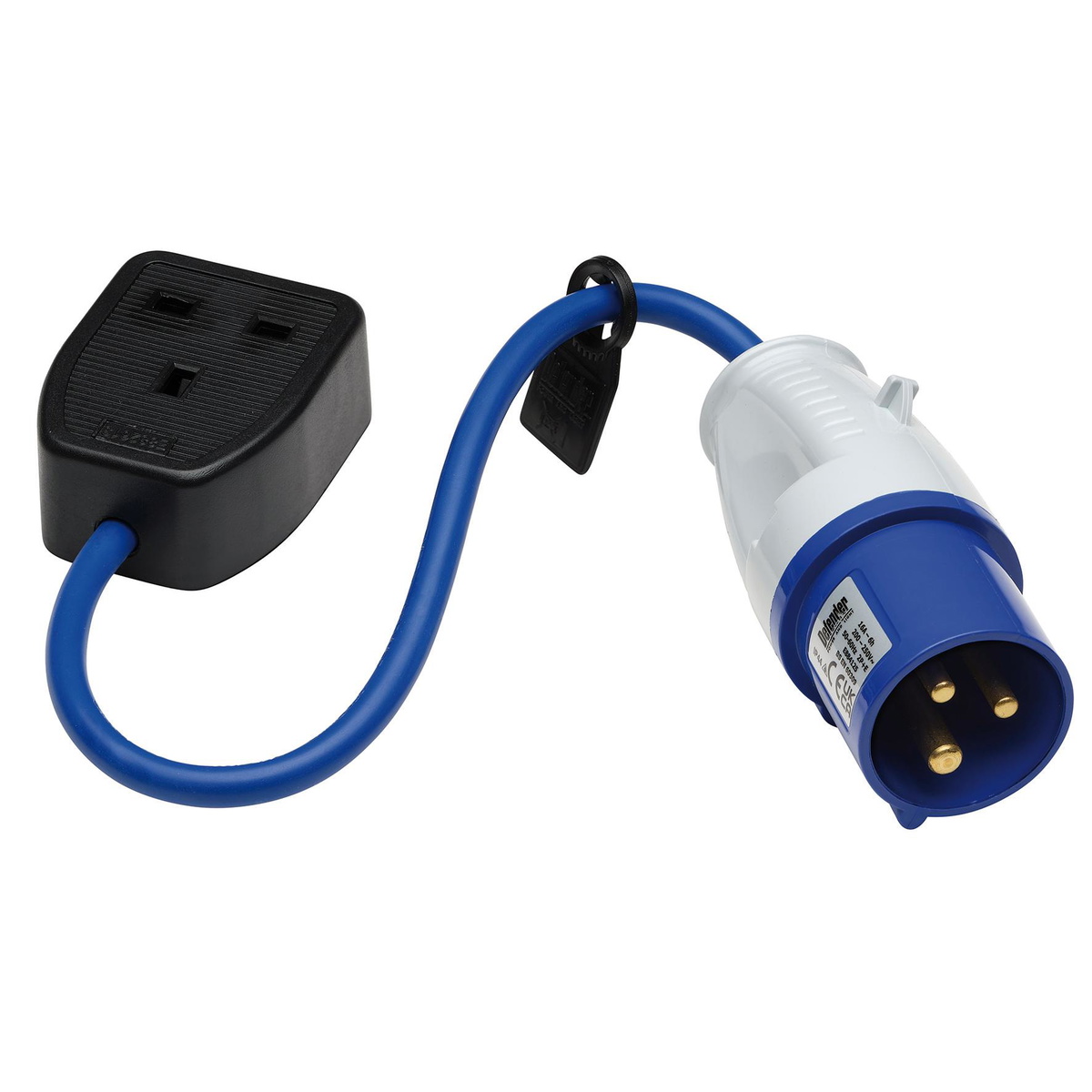 Draper 35154 Defender E85300 230V Fly Lead Converter 16A-13A