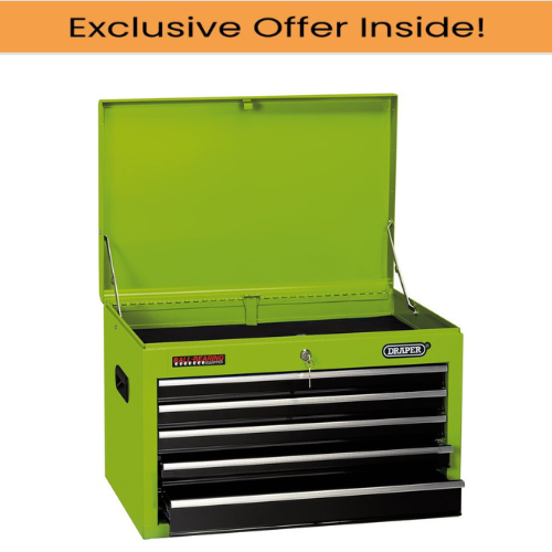 Draper 35739 Tool Chest, 5 Drawer, 26