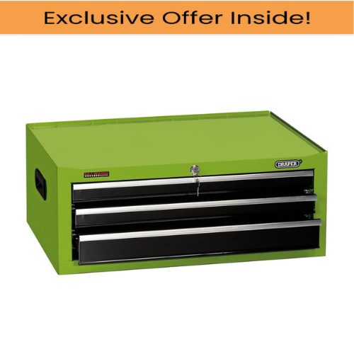 Draper 35742 Intermediate Tool Chest, 3 Drawer, 26