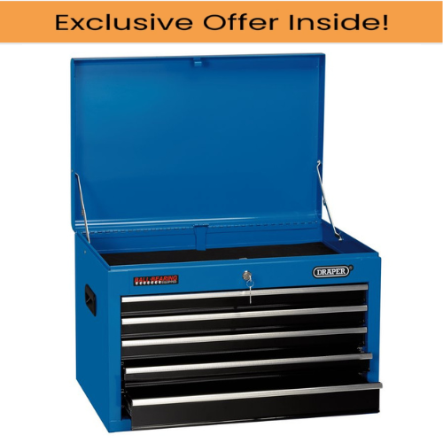 Draper 35746 Tool Chest, 5 Drawer, 26