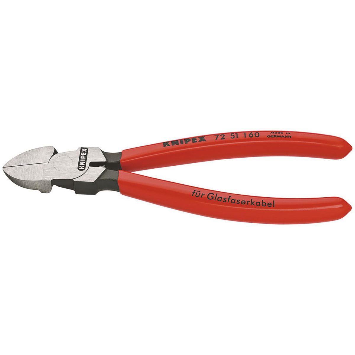 Knipex 36031 72 51 160 Diagonal Cutter Fibre Optics 160mm