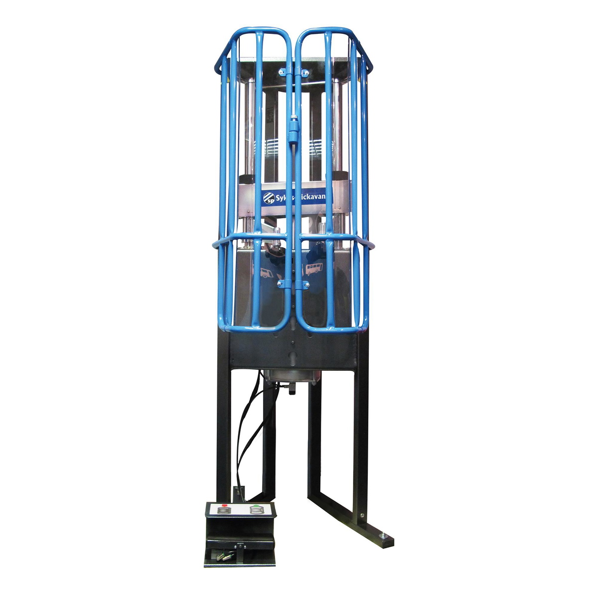 Sykes Pickavant 387800SP Super Heavy Duty Pneumatic Coil Spring Compressor Workstation