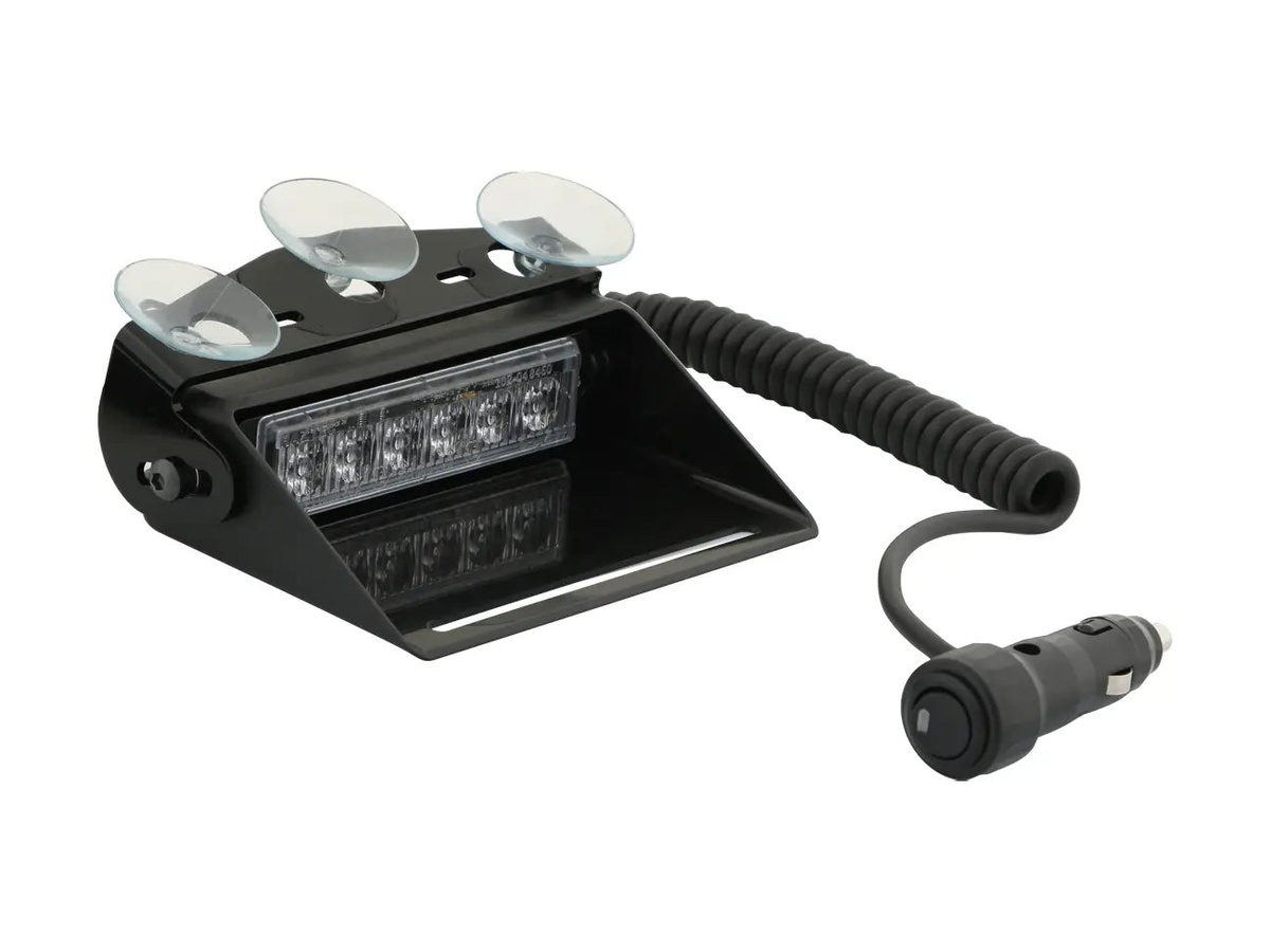6LED Screen/Deck Mount Warning Light - Haztec, 4-1056