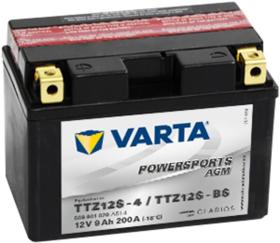 Varta - 509901020 - Powersports Battery , 12V 9Ah 200A