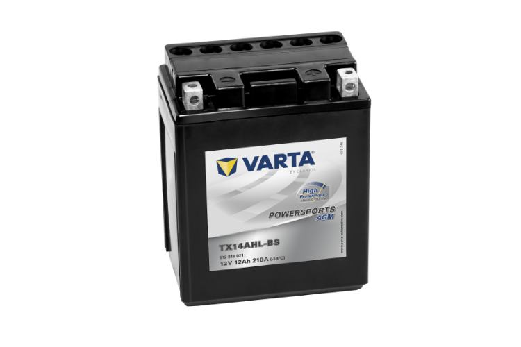 Varta - 512918021 - Powersports AGM High Performance Battery , 12V 12Ah 210A