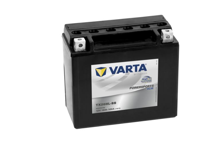 Varta - 518918032 - Powersports AGM High Performance Battery , 12V 18Ah 270A
