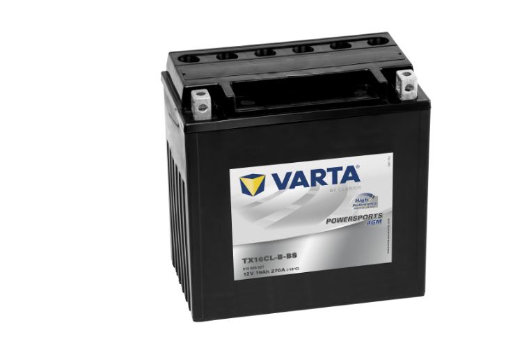 Varta - 519905027 - Powersports AGM High Performance Battery , 12V 19Ah 210A