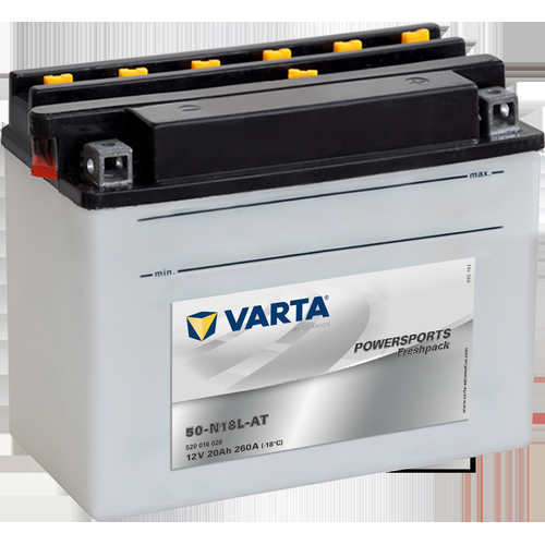 520016026 Varta Powersports Freshpack Battery 12V 20Ah, 1 Year Warranty