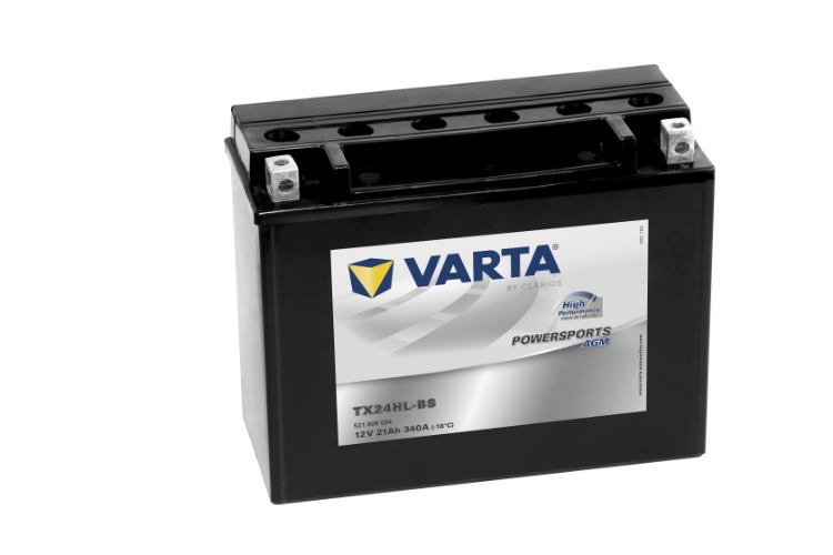 Varta - 521908034 - Powersports AGM High Performance Battery , 12V 21Ah 340A