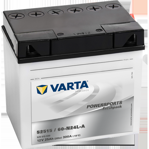 525015030 Varta Powersports AGM 52515
60-N24L-A Battery 12V 25Ah, 1 Year Warranty