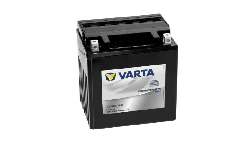 Varta - 530905045 - Powersports Battery , 12V 30Ah 450A