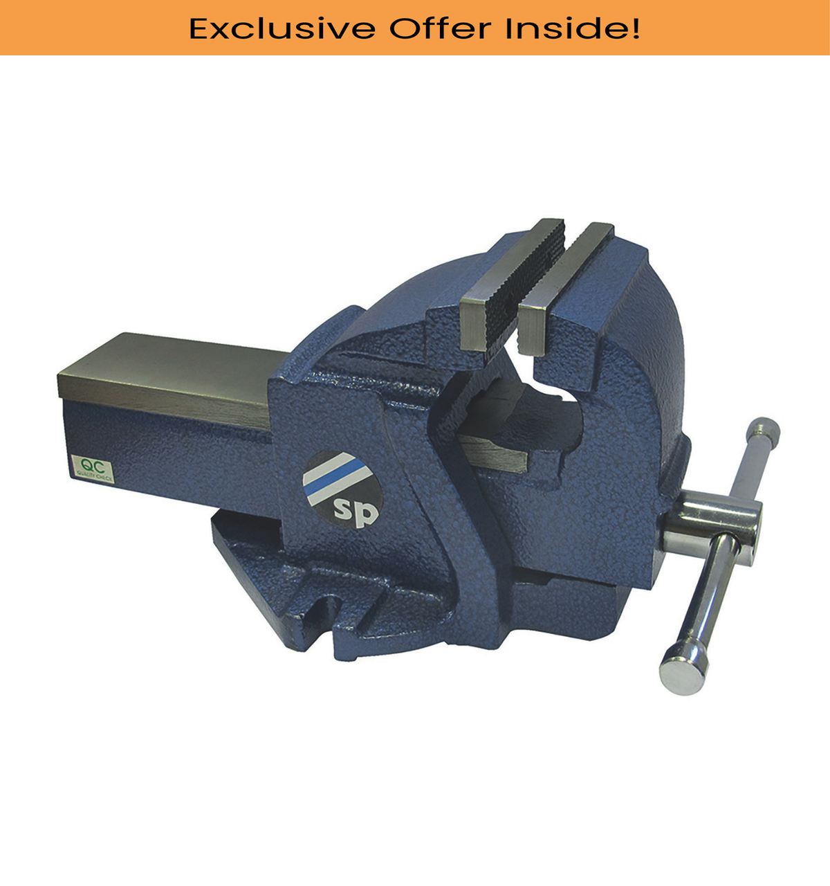 Sykes Pickavant 53320600 150mm / 6" Unbreakable Vice - Fixed Base