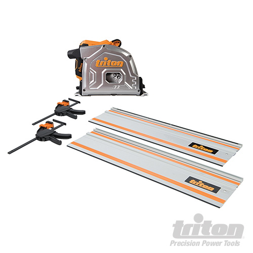 Track Saw Kit - 1400W Power, 4pce 185mm, Triton-534156