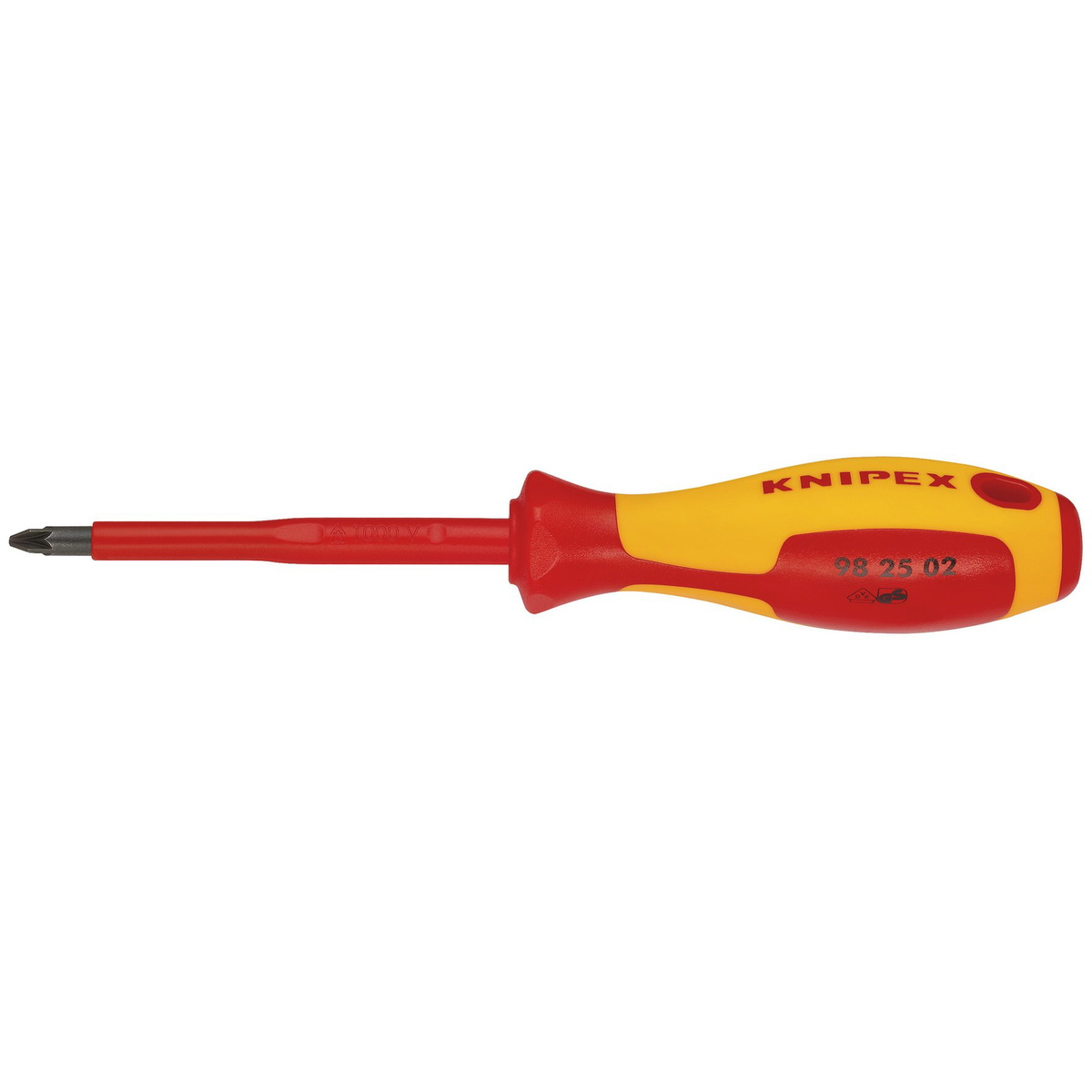 Draper 57557 KNIPEX 98 25 02 VDE Pozidriv Screwdriver PZ2
