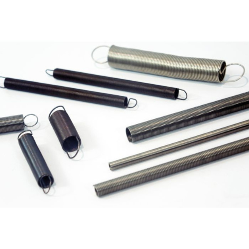 Extension Spring with Turnable Bolt, Outside Diameter 40mm, Free Length 200mm, Metrol - 6532