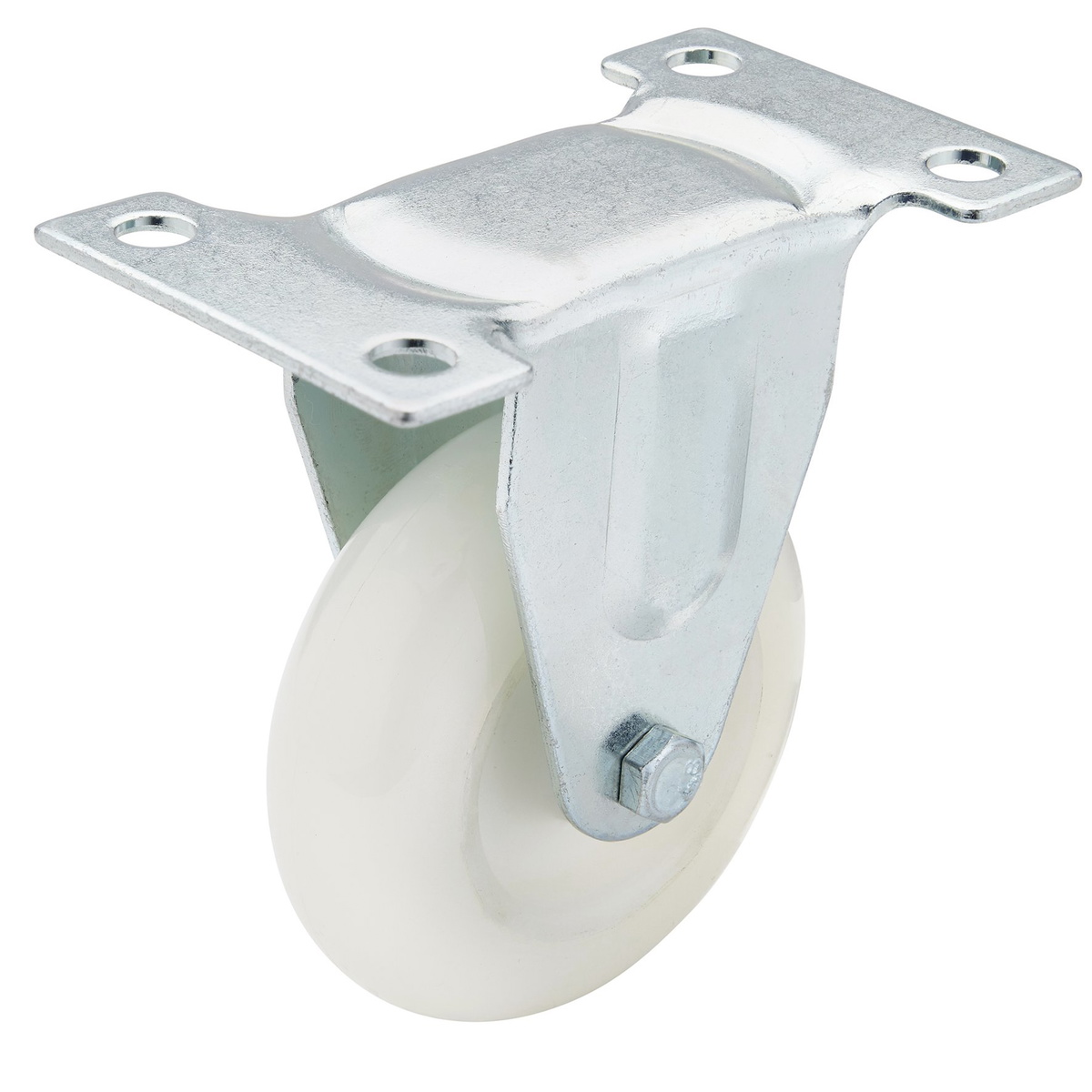Draper 65502 Fixed Plate Nylon Wheel 75mm 100kg SWL