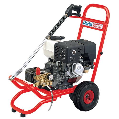 Clarke PLS200AH 11HP Heavy Duty Petrol Pressure Washer - 200 bar (2900psi)