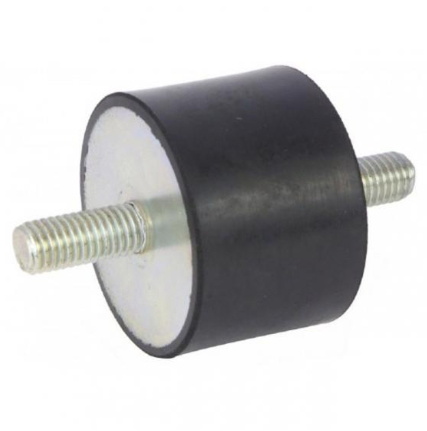 Male-Male Bobbin Mount 75x40mm M12 45 Shore - 7540MM37-45