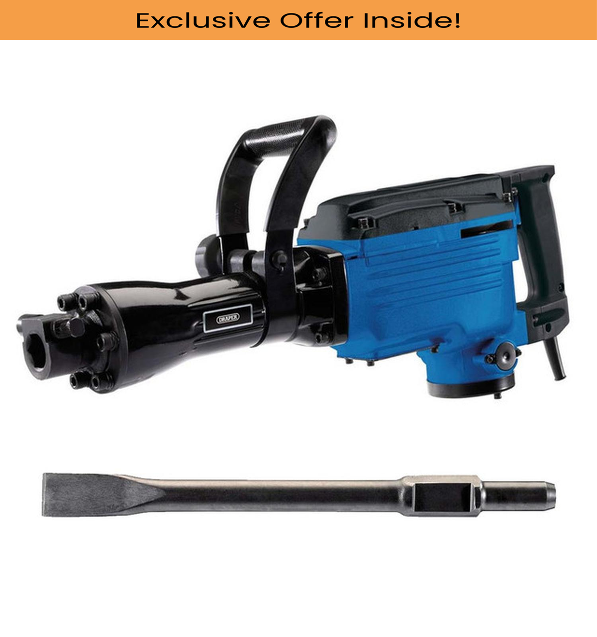Draper 75737 110V Hex Breaker, 14kg, 1500W