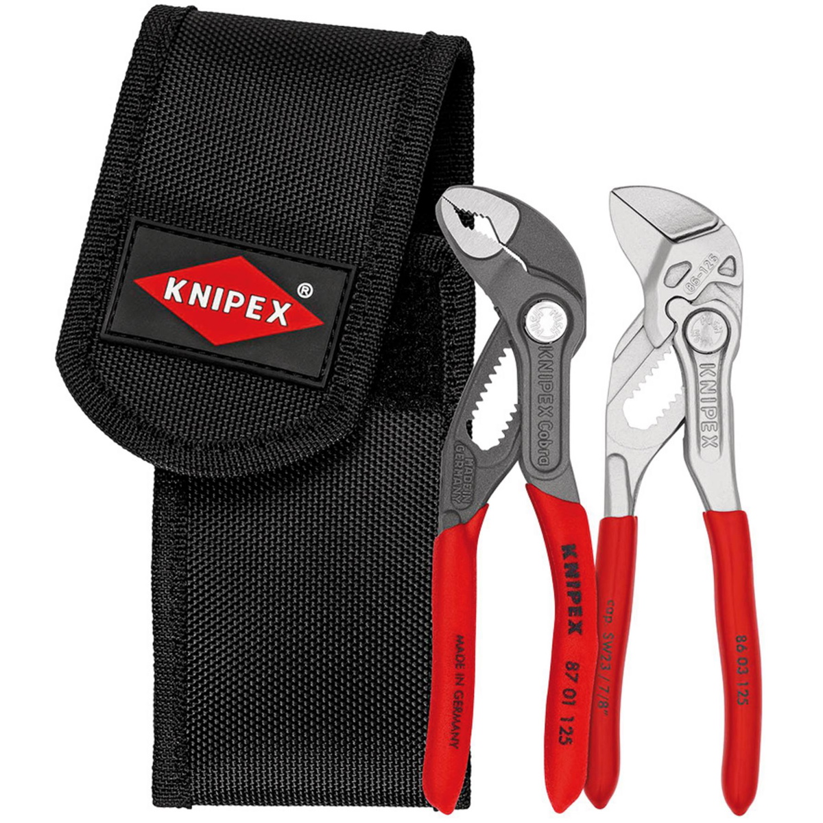 Draper 75752 KNIPEX 00 20 72 V04 Mini Pliers Set 2 Parts