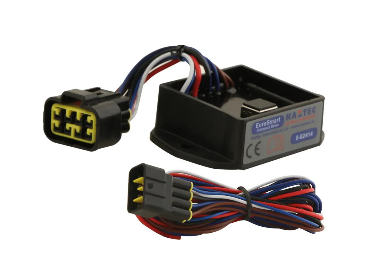 Weatherproof EuroSmart Siren Amp - Motorcycle - Haztec, 8-82414
