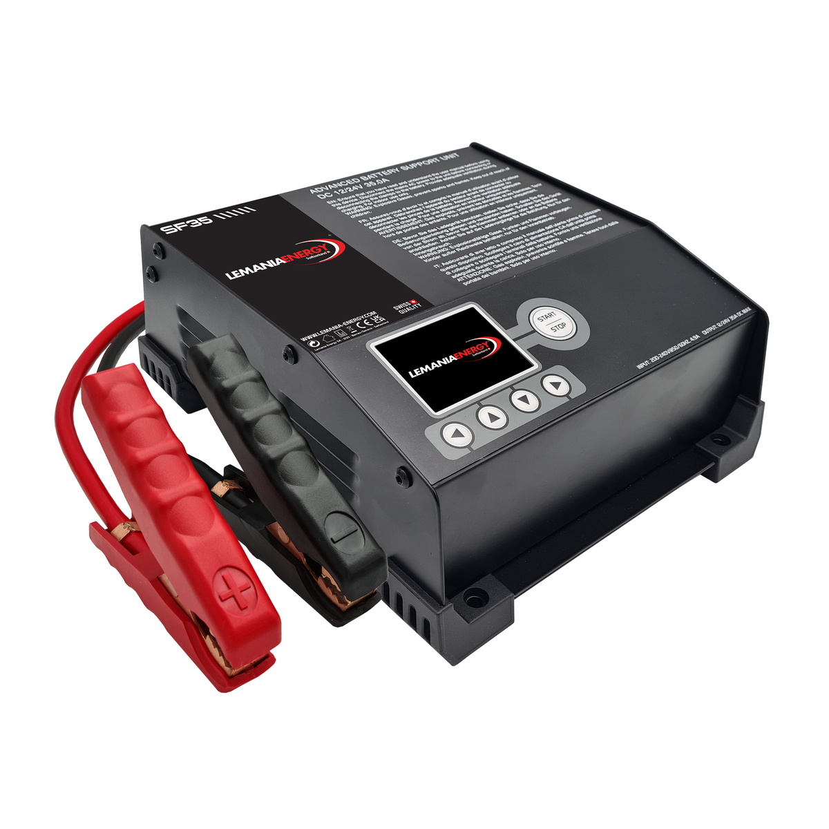 Sykes Pickavant 893035SP Flash Battery Support Unit - 12/24V 35A